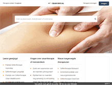 Tablet Screenshot of cesar-info.nl